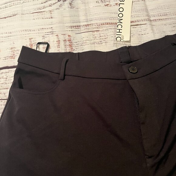 Stretchy-Fit Pocket Elastic Waist Pants - Picture 3 of 4